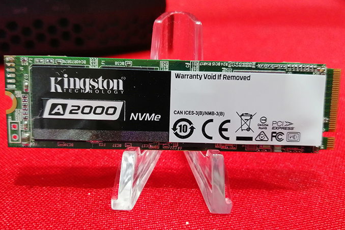 Kingston A2000 NVMe SSD: Fast and cheap, at 10 cents per gigabyte