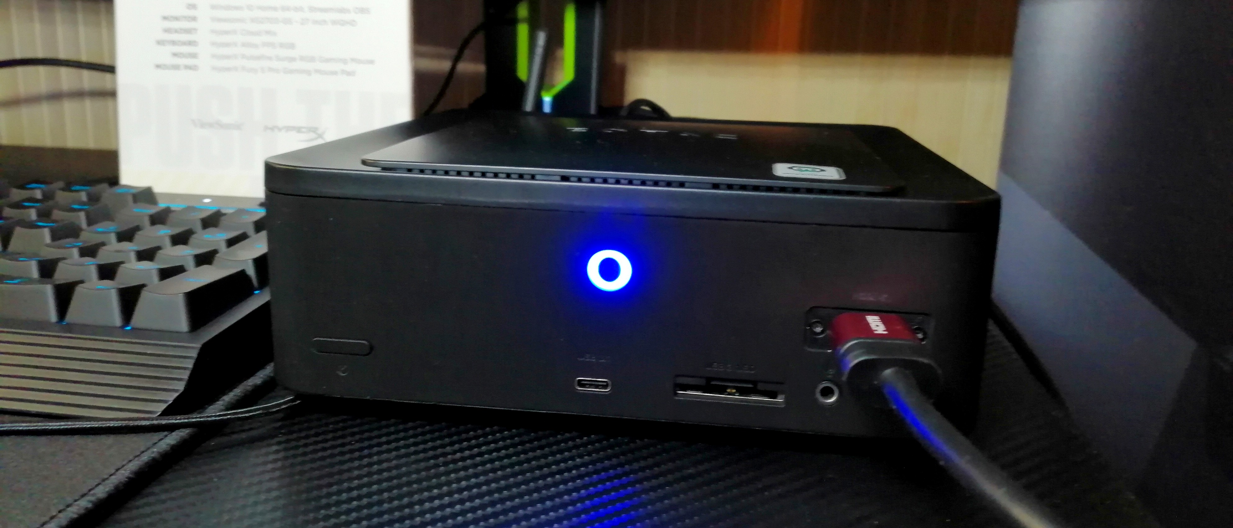 Streaming Mini-PC, the with Integrated Capture Card