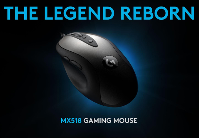 ammunition Fristelse ensom Logitech Re-Launches 'Legendary' MX518 Mouse with 16,000 DPI Sensor