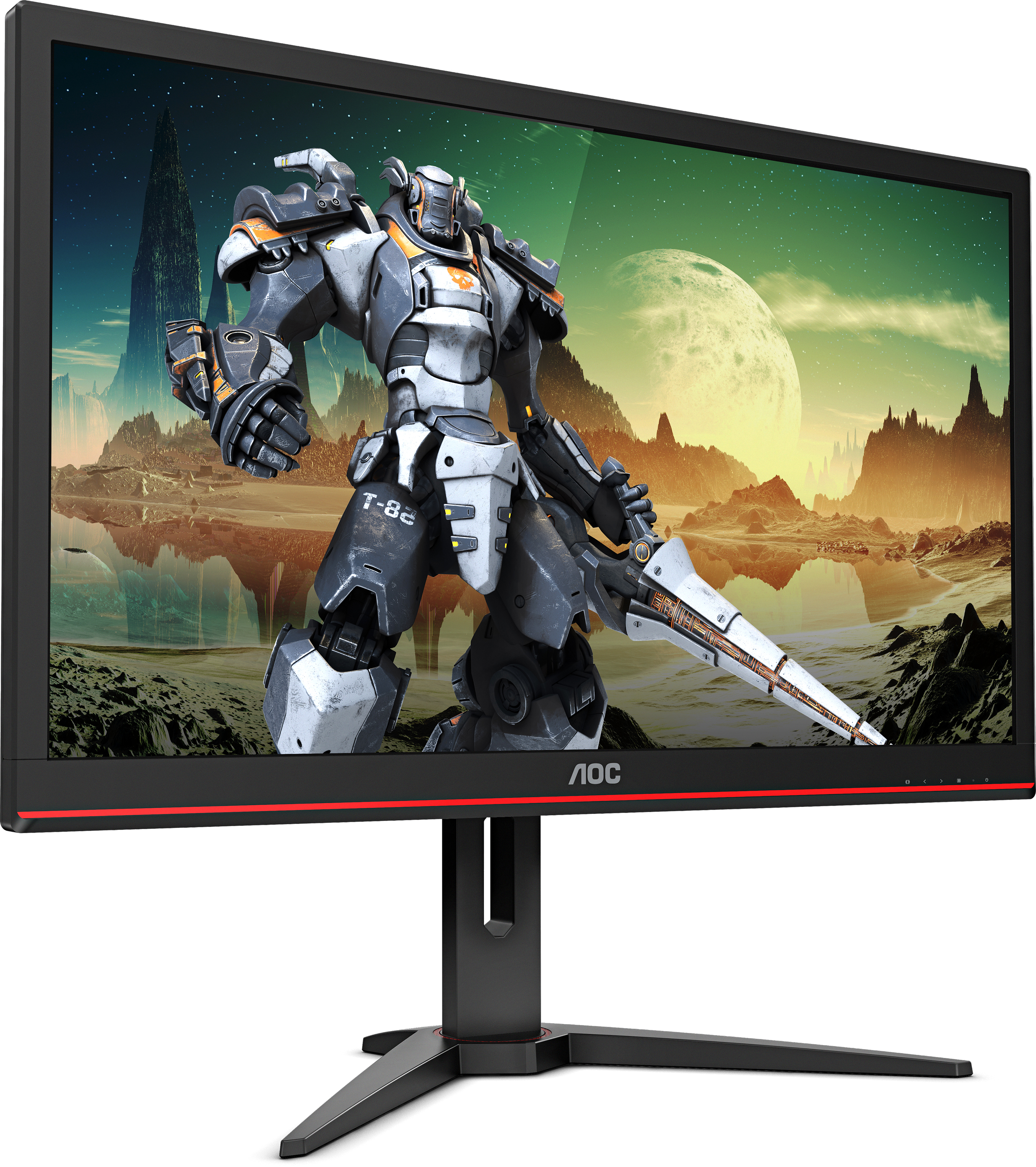 AOC unveils two new 144Hz+ 4K Ultra HD gaming monitors