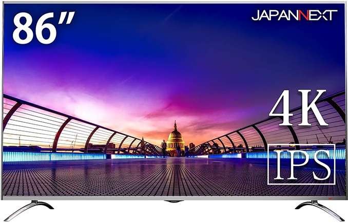 JapanNext 75 and 86-Inch 4K IPS HDR Monitors: What Separates TVs