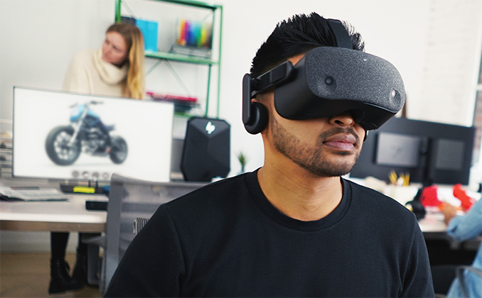 oculus rift head mounted display