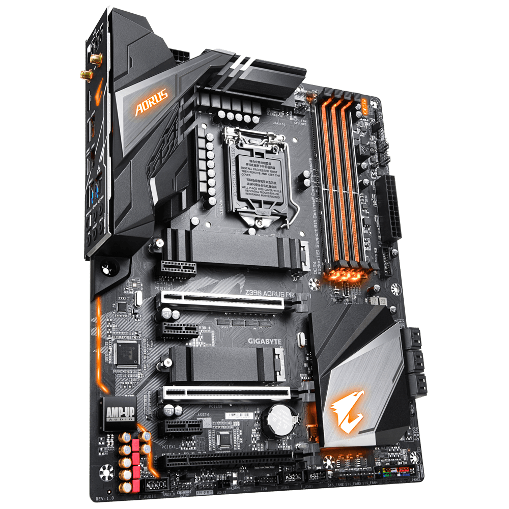 The GIGABYTE Z390 Aorus Pro WIFI Motherboard Review: A Sturdy $200