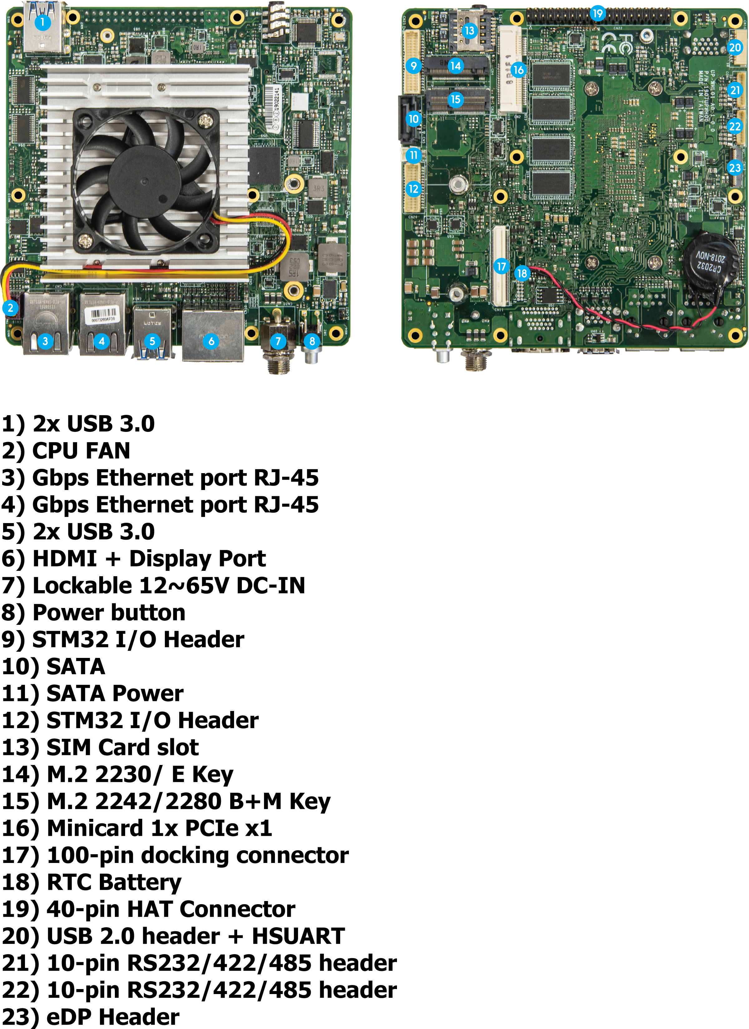 Liliputing on X: AAEON's UP Xtreme 7100 is a single-board computer with  Intel N97 or Core i3-N305 Alder Lake-N processors and up to 16GB of RAM.  Designed for robotics, it has plenty