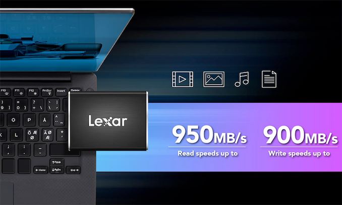 Lexar SL100 Pro PSSD 1TB, USB 3.1 Type C