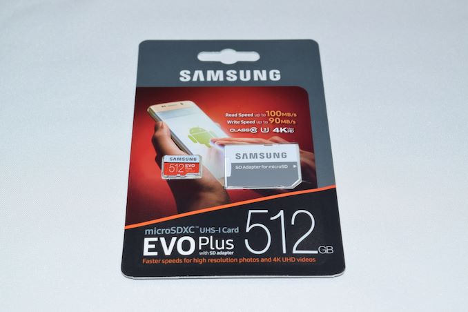 SAMSUNG Evo plus 512GB microSD card