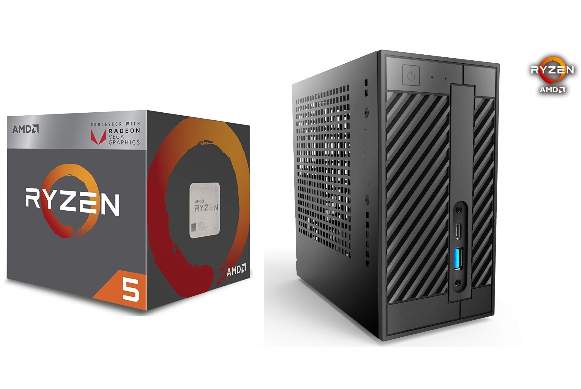 Deskmini a300 ryzen5 2400g-