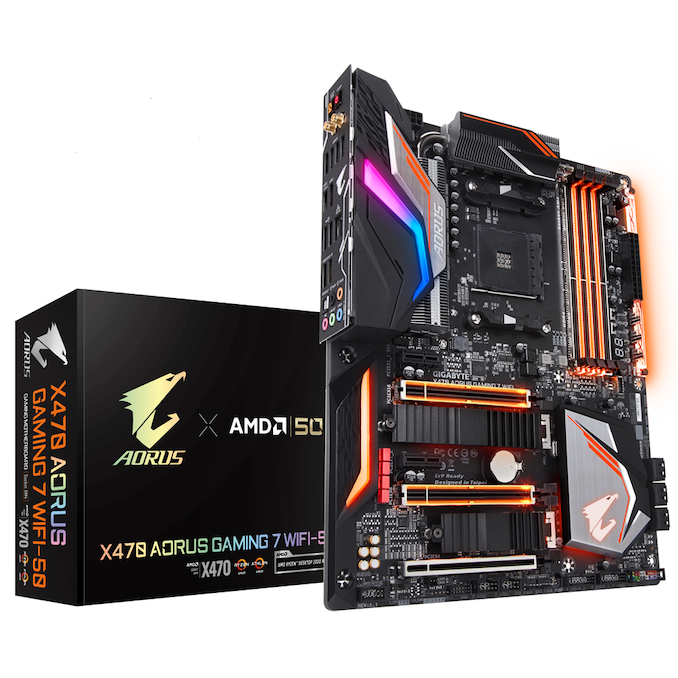 Messing Honger Emigreren GIGABYTE X470 Aorus Gaming 7 WiFi-50 Motherboard Launched: Celebrating AMD's  50th Anniversary