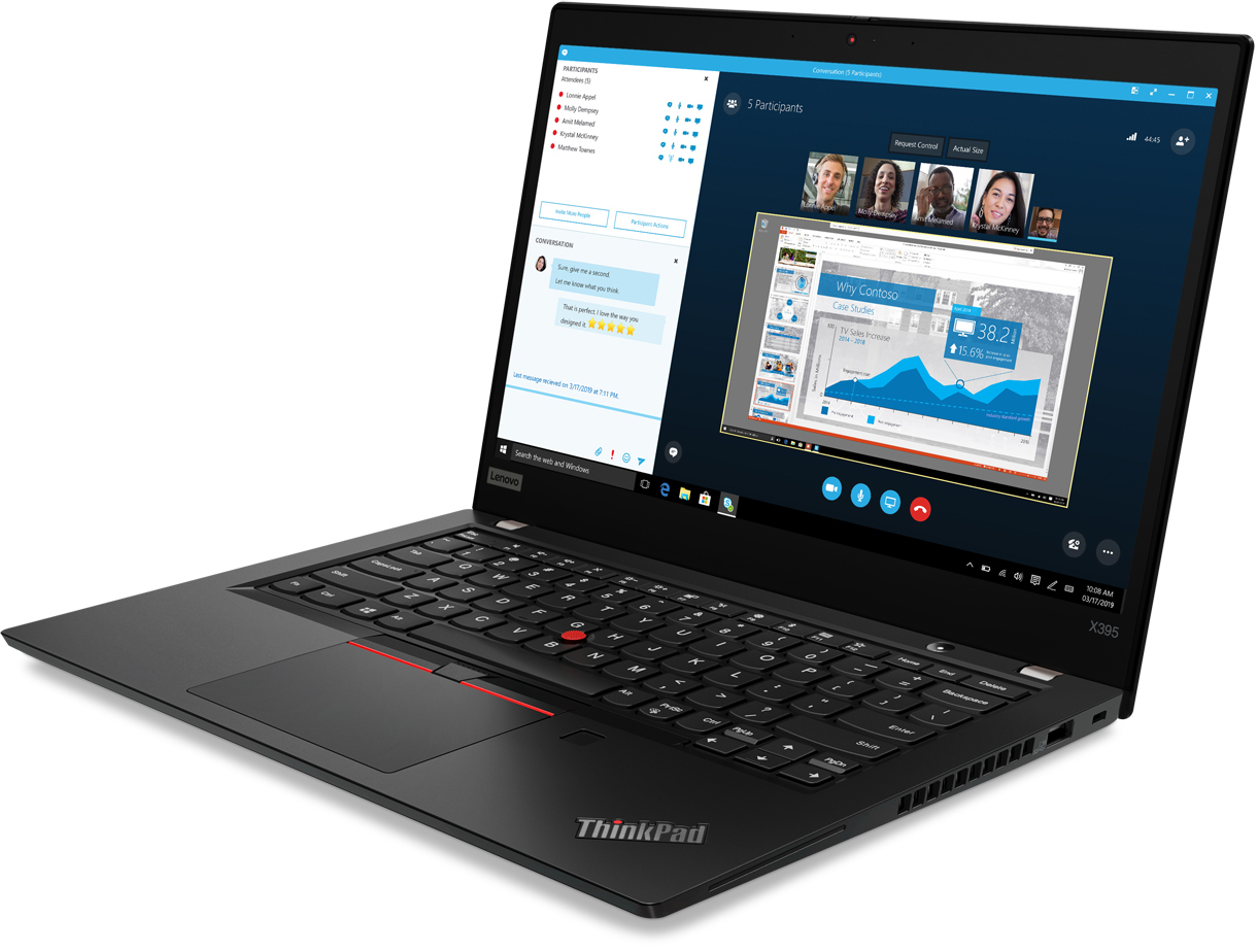 Lenovo's ThinkPad X395: A 13.3-Inch AMD Ryzen Pro-Based