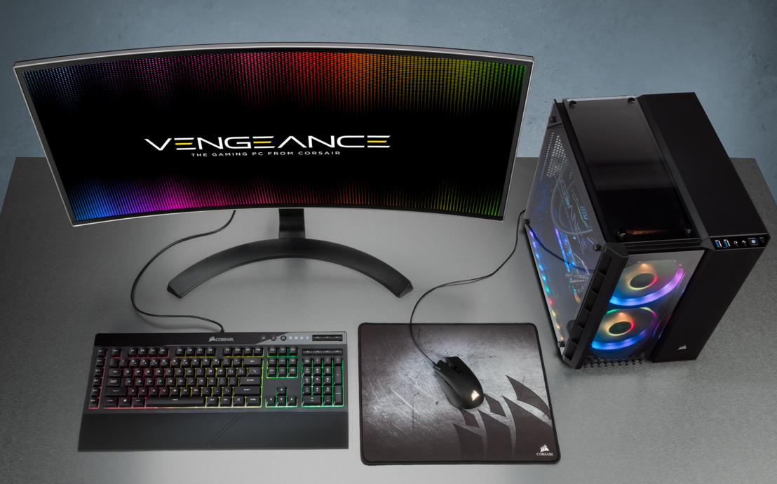 Corsair's Vengeance 5185 PC: Core i7-9700K + GeForce RTX 2080, and