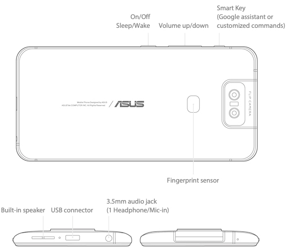Asus Launches The Zenfone 6 6 4 Inch Flagship Phone With Motorized Flip Up Module Camera