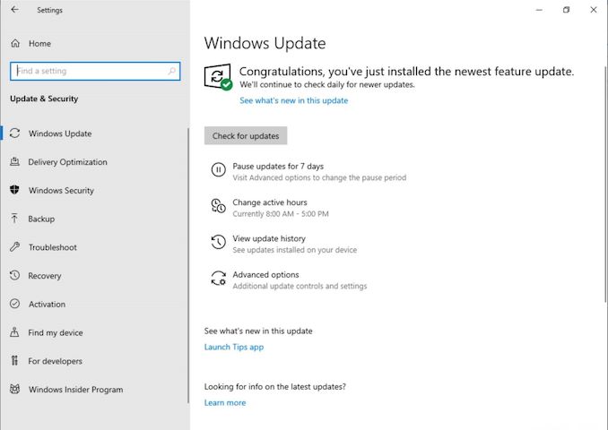 A New Approach To Updates Windows 10 May 2019 Update - 