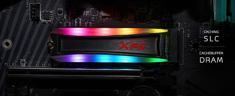ADATA Launches XPG Spectrix S40G RGB SSD: Up to 3.5 GB/s and Loads 