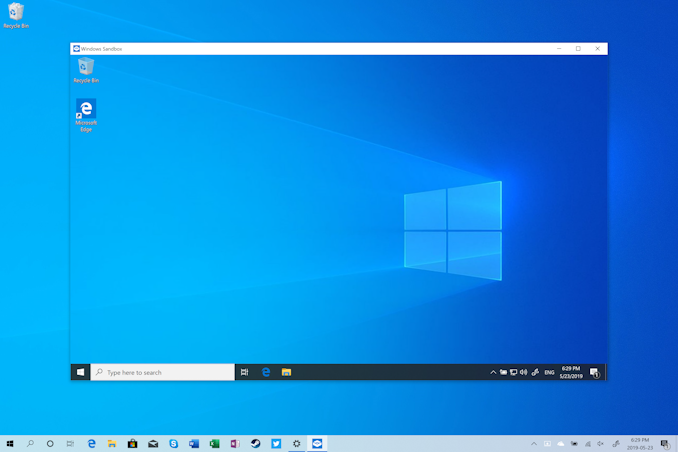 windows sandbox windows 10