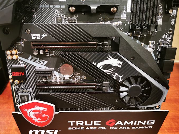 The MSI MPG X570 Gaming Pro Carbon WIFI Motherboard: Two PCIe 4.0