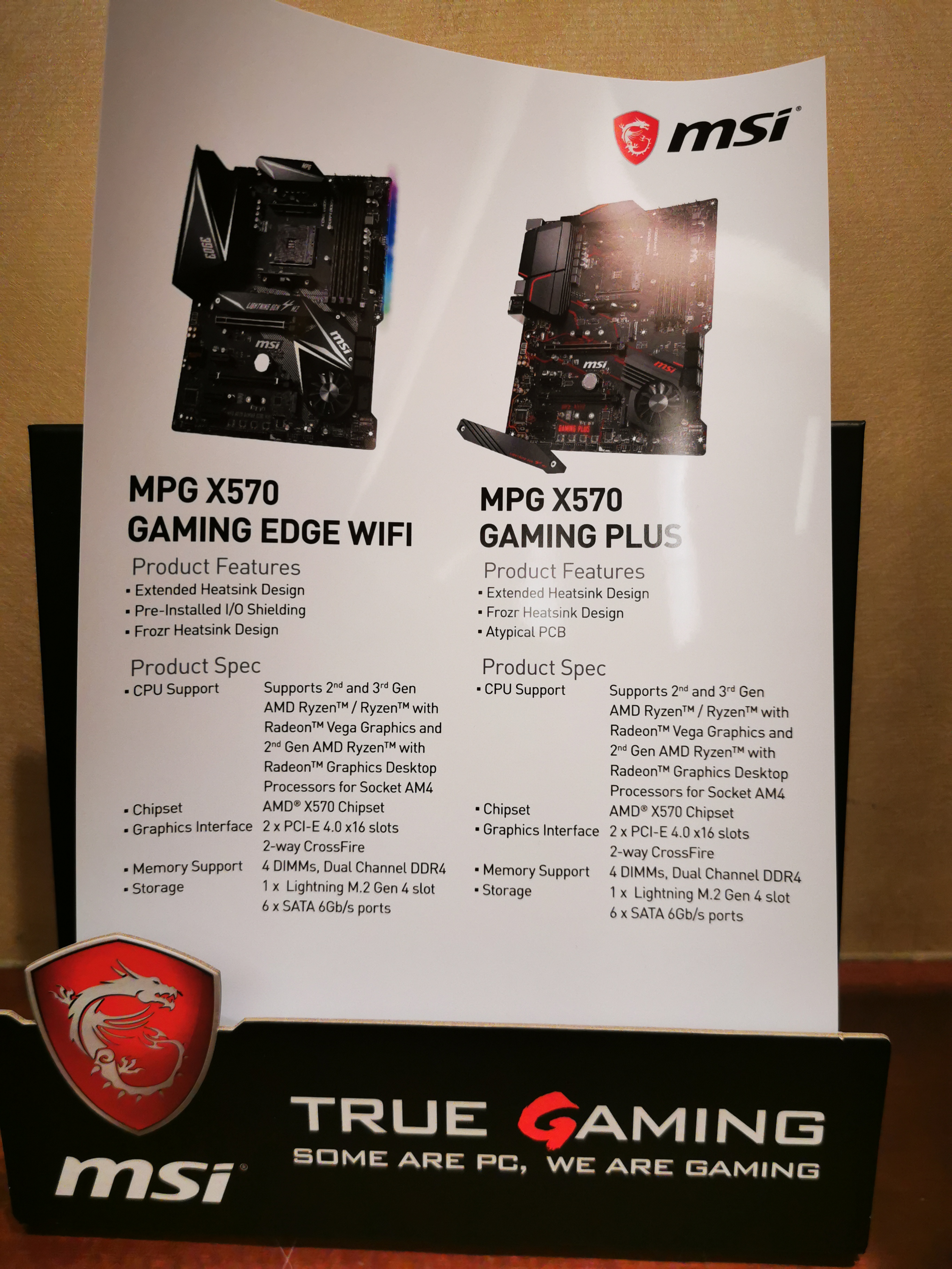 MSI MPG X570 Gaming Plus Motherboard: Entry Level with Two PCIe 