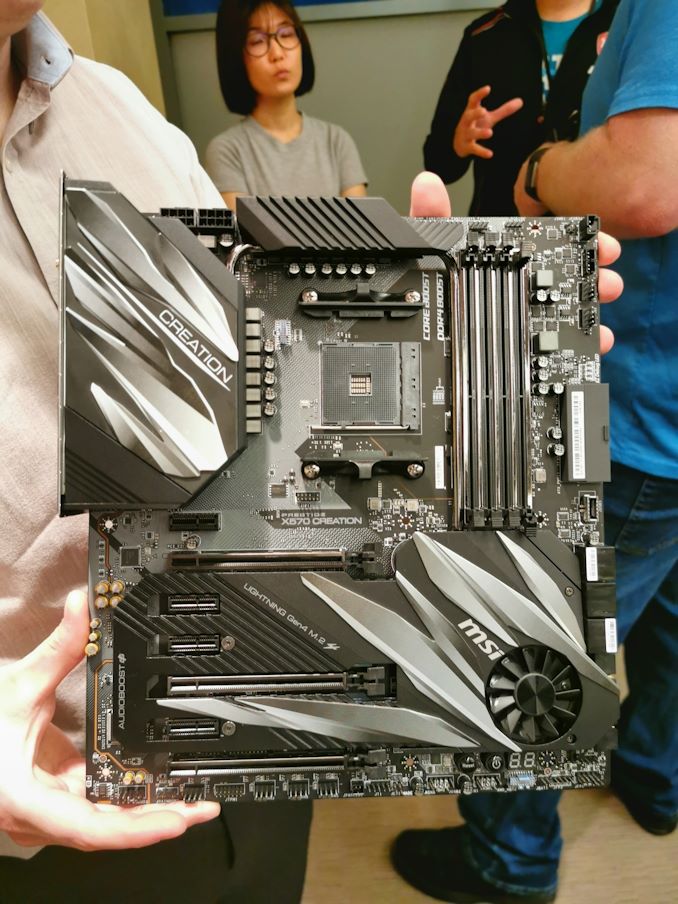 The MSI Prestige X570 Creation Motherboard 10G LAN PCIe 