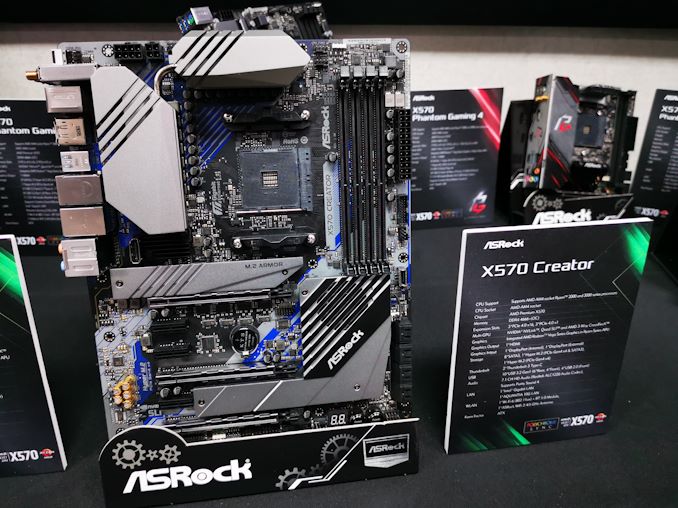 Made For Creators, ASRock X570 Creator With DDR4-4600, Two TB3, 10GbE