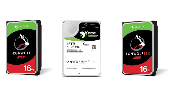 Seagate Announces Helium-based 16 TB Exos and IronWolf Hard