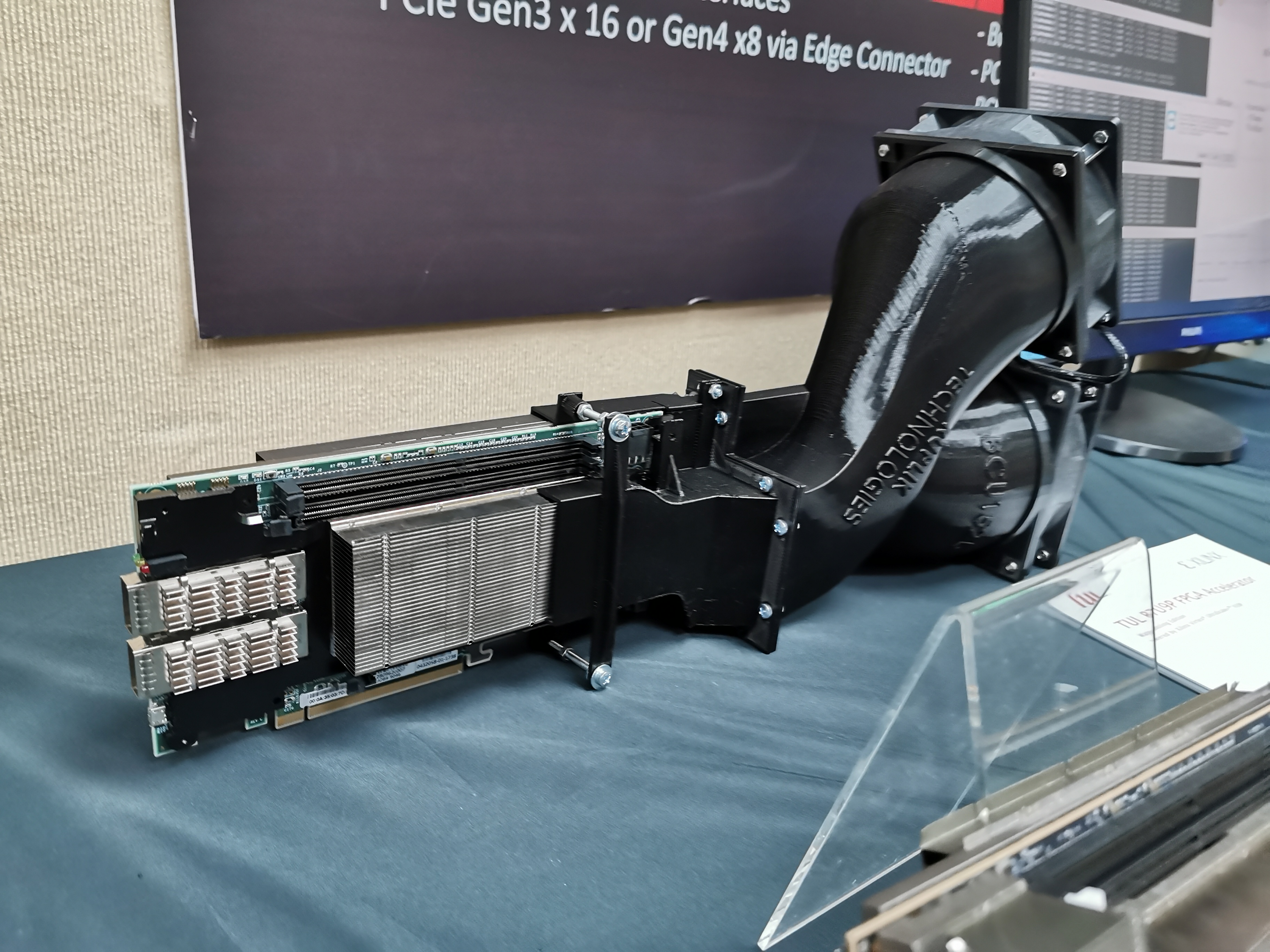 udeladt Mægtig Maiden Spotted at Computex: The Ultimate GPU Air Cooling Solution