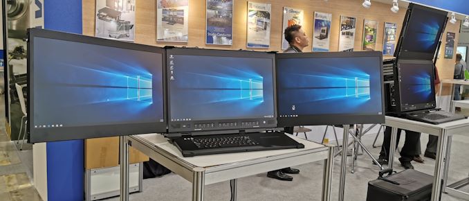 triple computer monitor