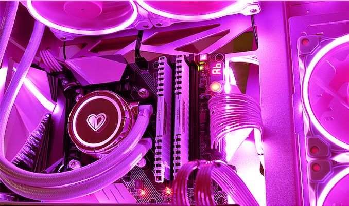 pink water cooler pc