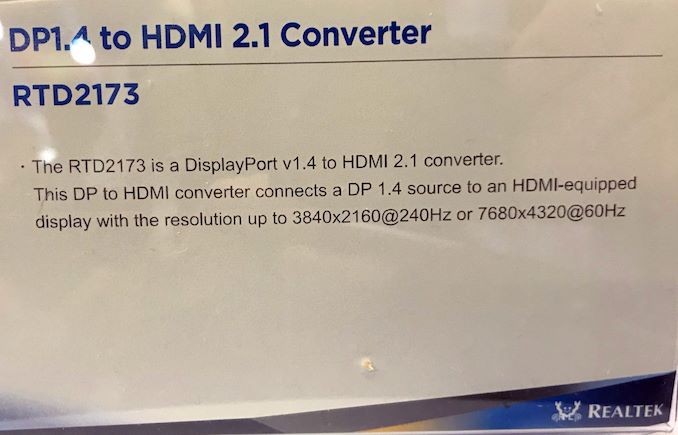 hdmi 2.1 cable and dp to