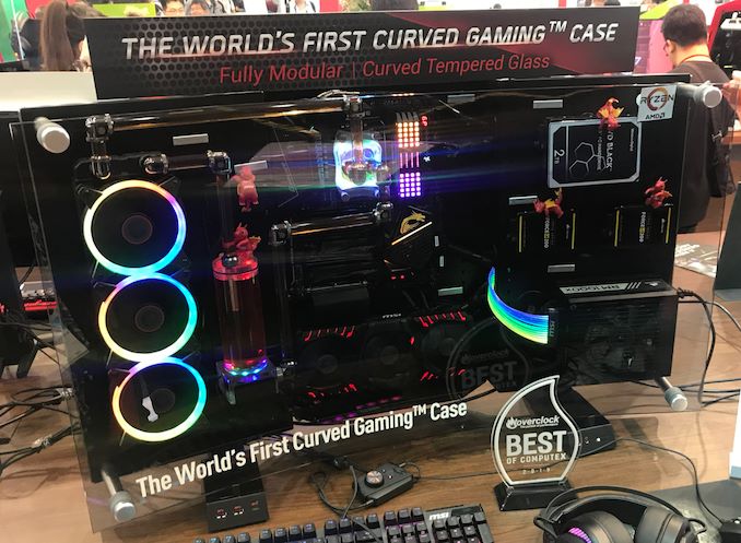 MSI Demonstrates MEG Alchemy 700X: A Curved Gaming PC Case
