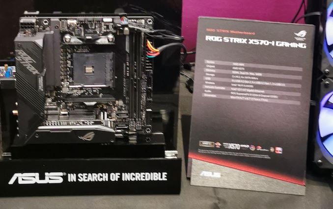 ASUS ROG Strix X570-I Gaming, X570 Mini-ITX Gaming Motherboard, AMD Ryzen  3000 with PCIe 4.0, WiFi 6 (802.11ax), Intel Gigabit Ethernet, SATA 6Gb/s