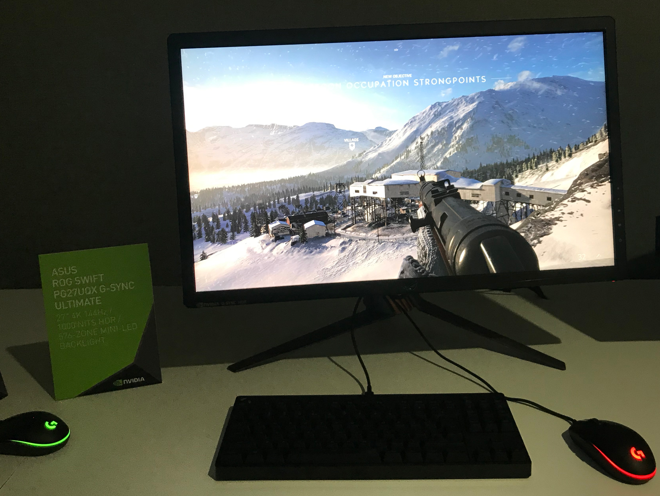 NVIDIA G-Sync Ultimate Mini Monitors: From & ASUS Later in 2019