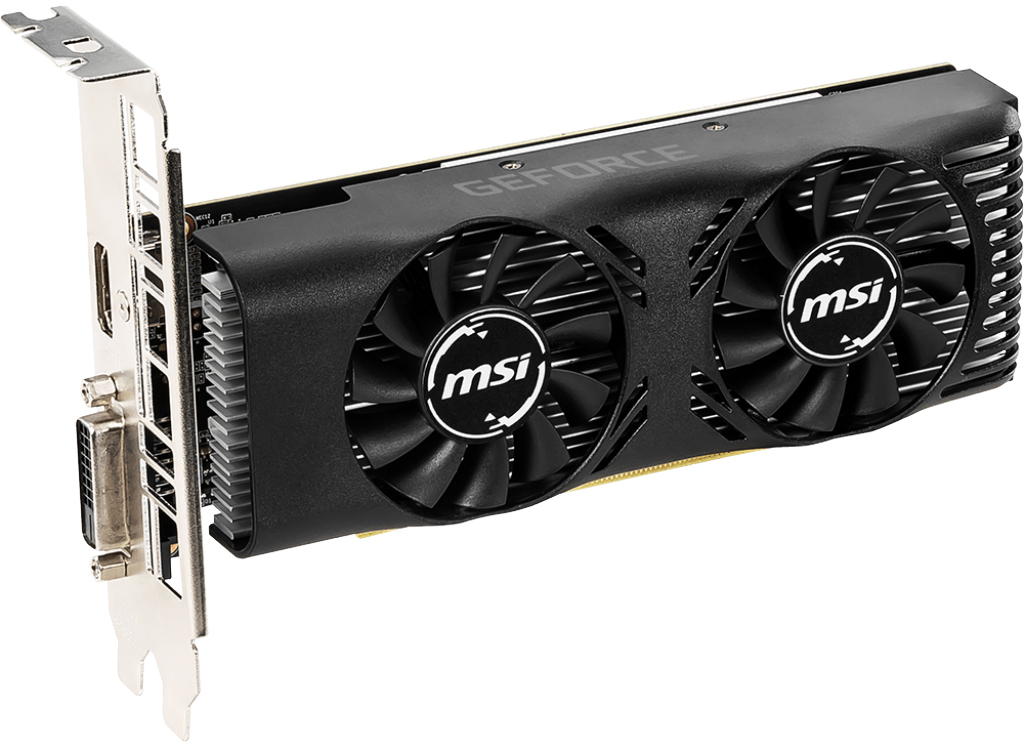 MSI  ZOTAC with New Double-Slot Low-Profile GeForce GTX 1650 GPUs