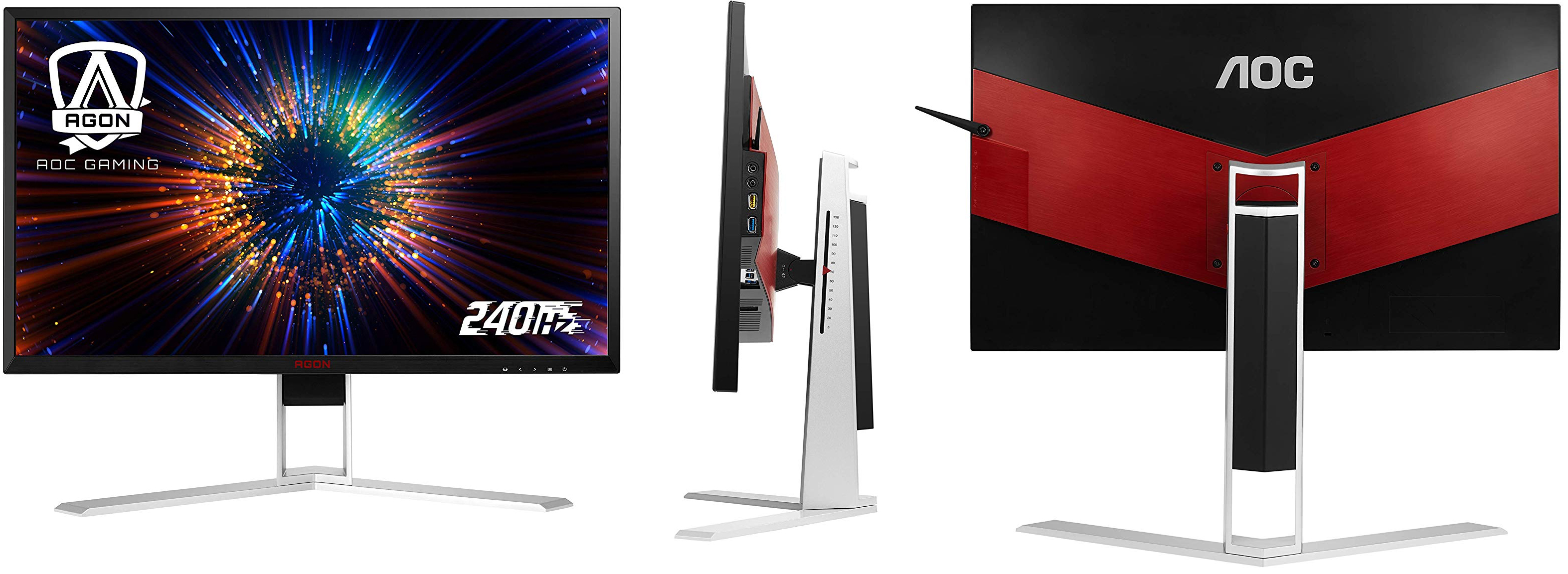 AOC's Agon Monitors with 0.5ms Response Time & 240 Hz Refresh Now Available