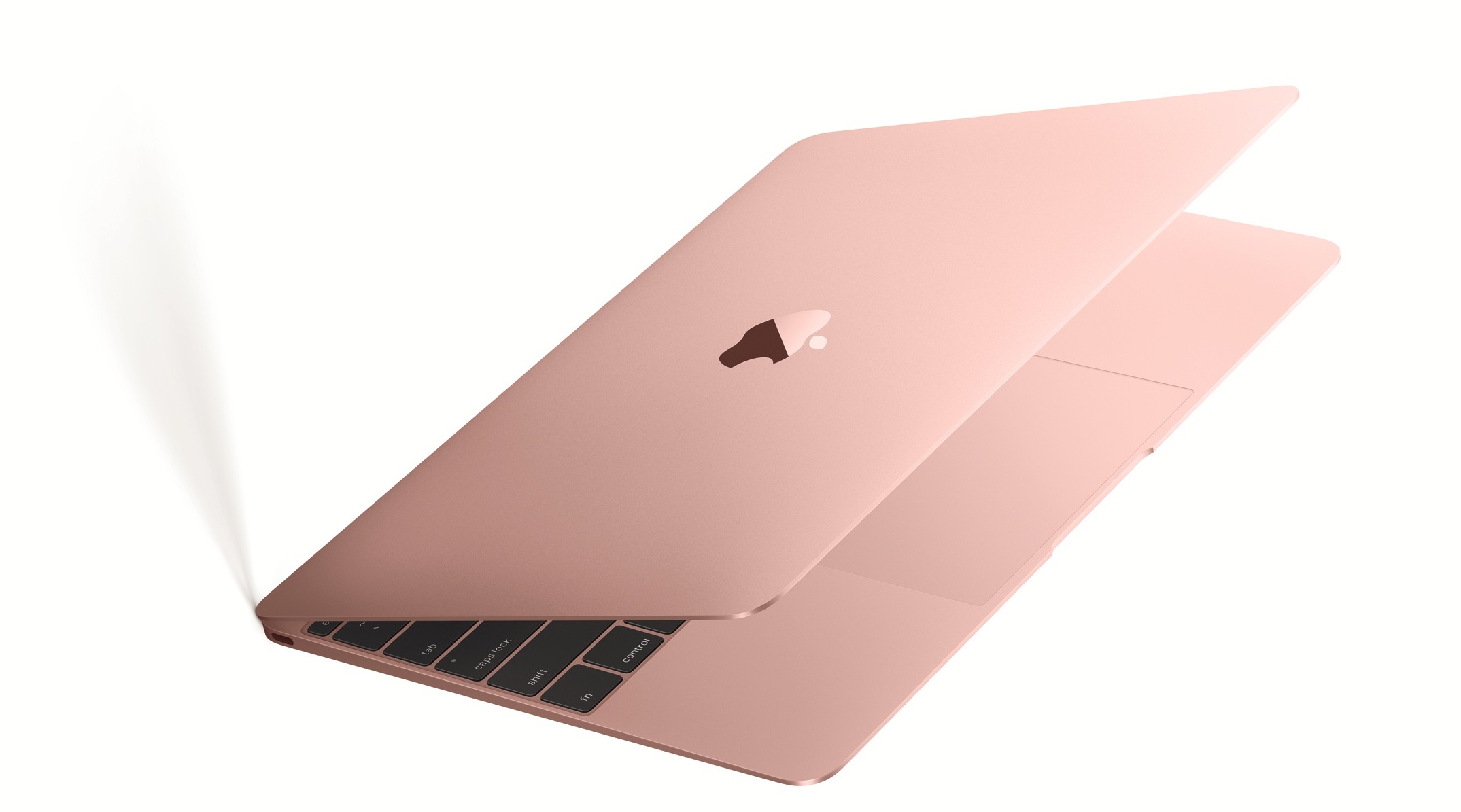 rose gold new macbook air