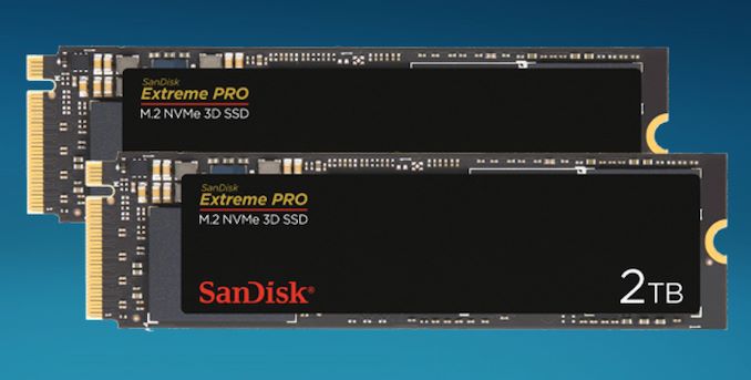 SanDisk's Extreme Pro NVMe 3D SSD Gains Capacity: Up to 2 TB