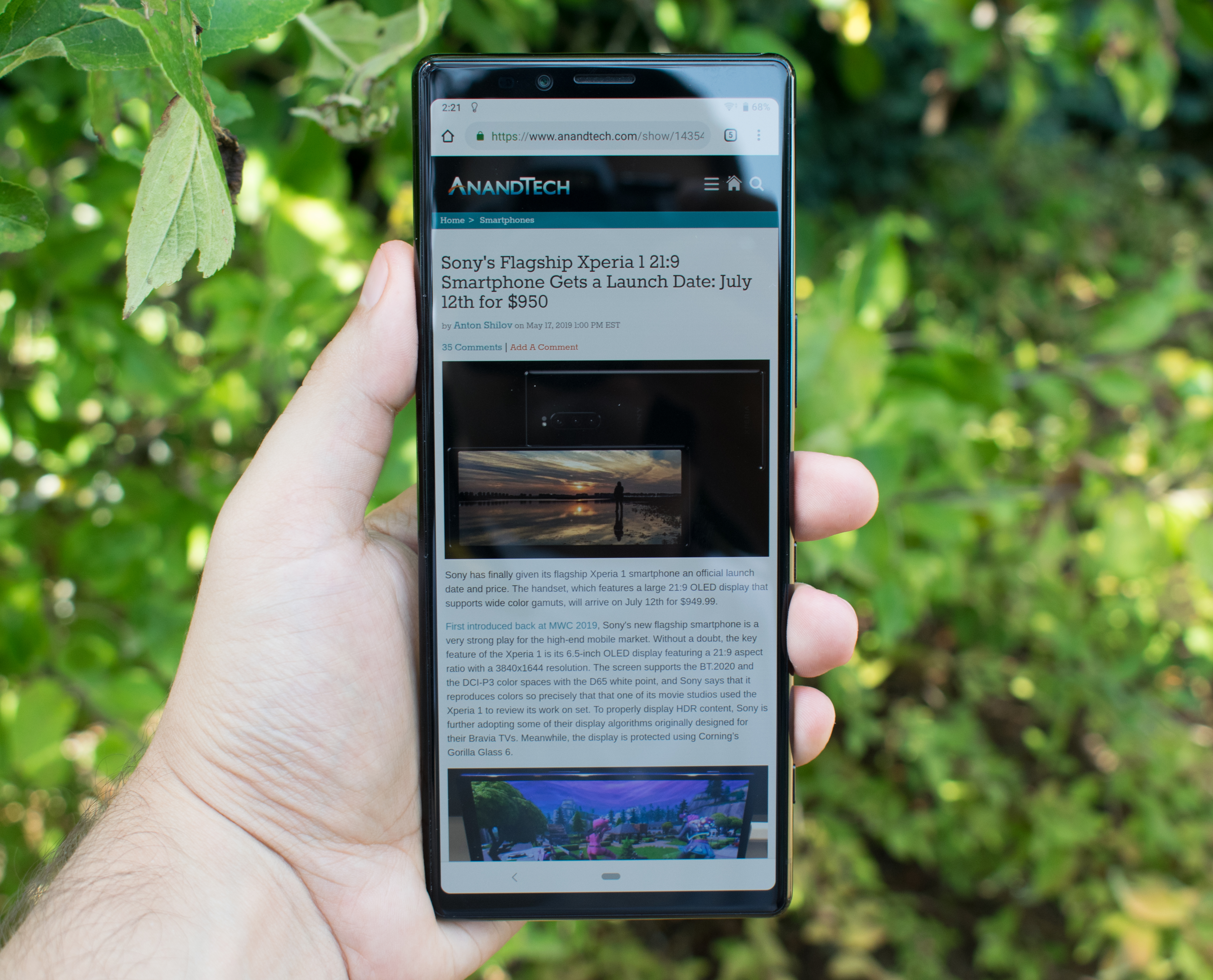Sony Xperia 1 review: Superb cinematic 4K screen, but battery life falls  short