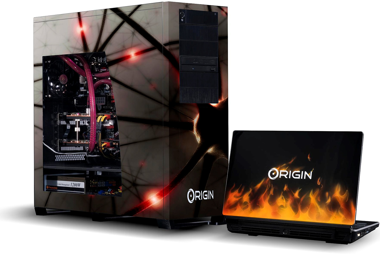 CES 2019: Origin PC Readies An All Glass Cube Compact PC