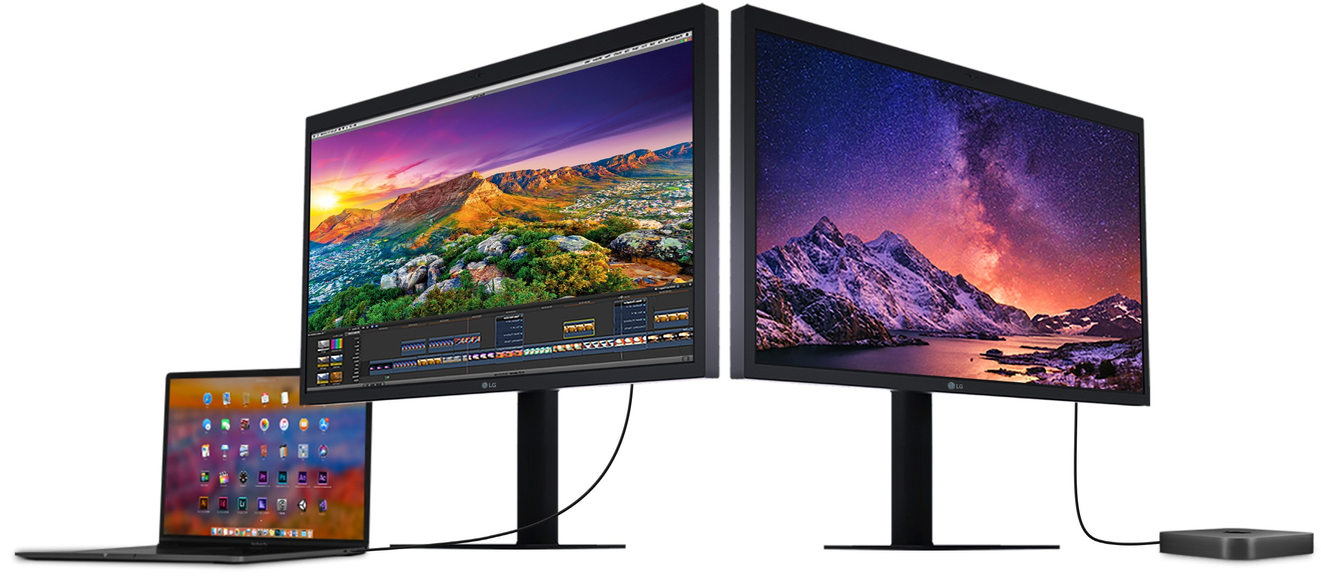 LG Unveils New UltraFine 4K & 5K Monitors: Now with iPad Pro Support