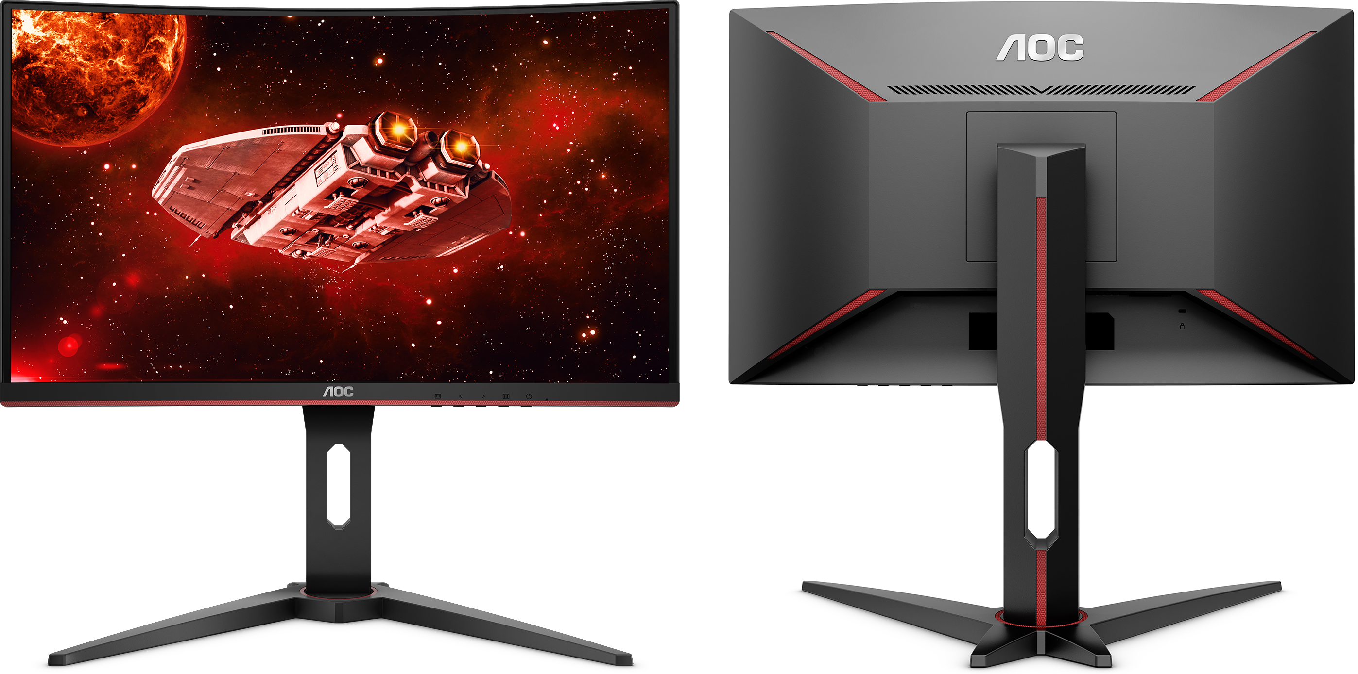 Aoc Launches Cq27g1 Curved Monitor 27 Inch 144 Hz Freesync Sub 300