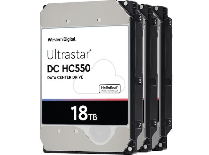 Western Digital Reveals 18 TB DC HC550 'EAMR' Hard Drive