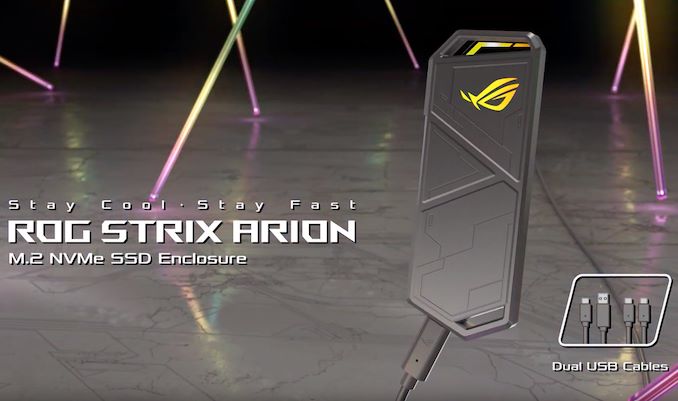 ROG STRIX ARION, Storage