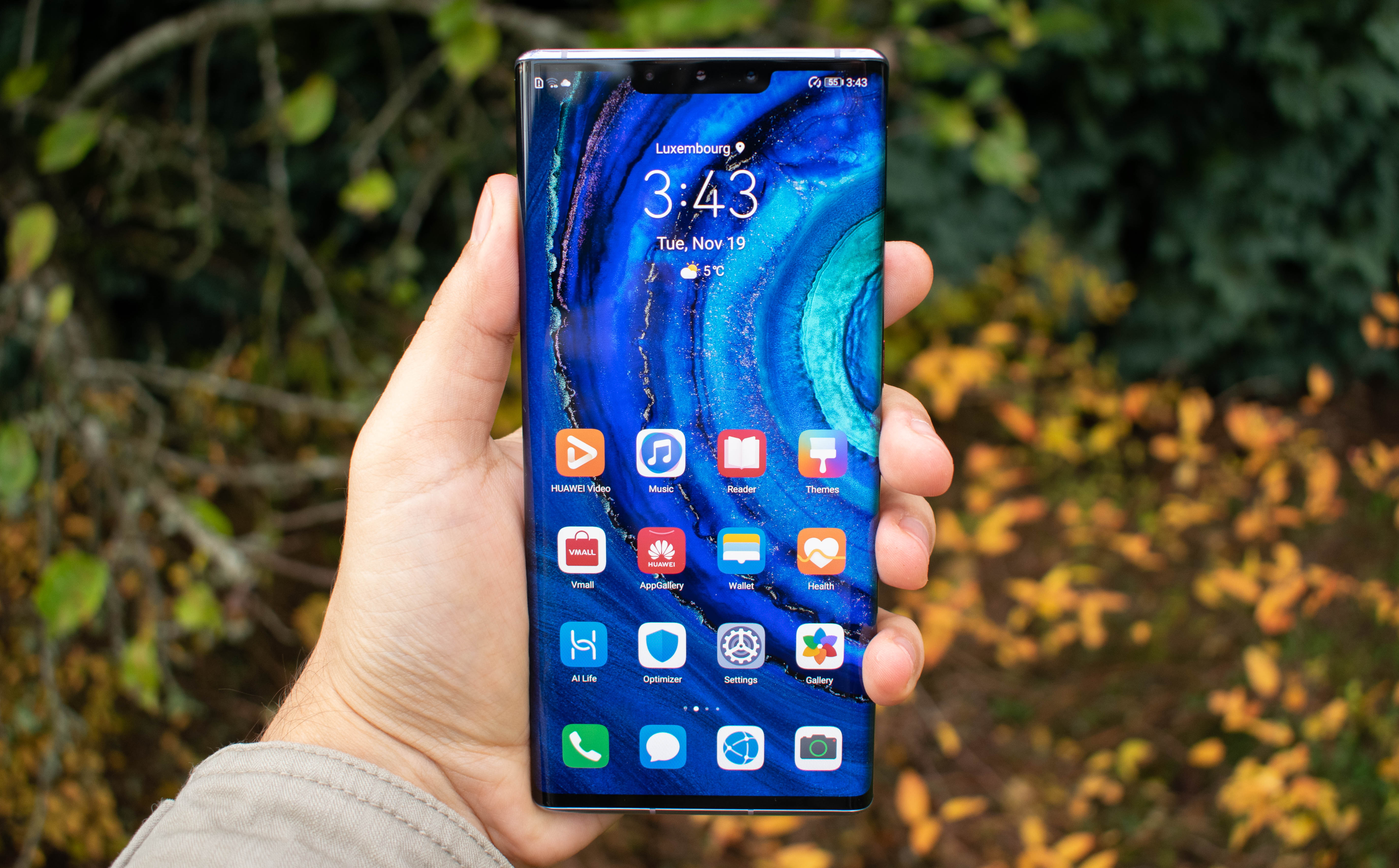Experiment Observatorium vinger Display Measurement - The Huawei Mate 30 Pro Review: Top Hardware without  Google?