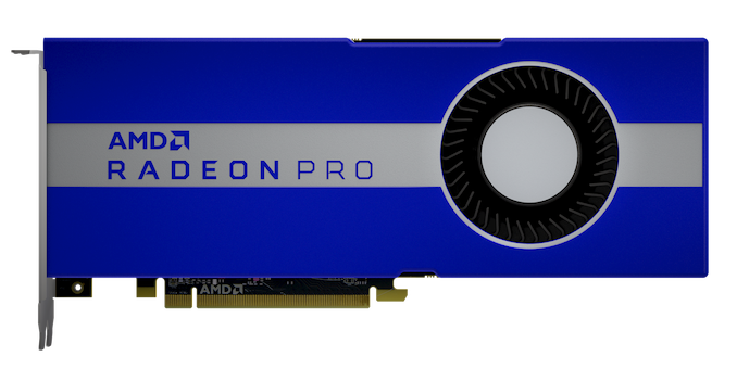 AMD Announces Radeon Pro W5700: Navi Gets Drafted to The Pros