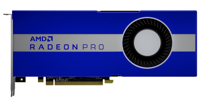 AMD Announces Radeon Pro W5700 Navi Gets Drafted to The Pros