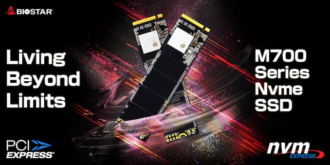 Biostar Launches M700 SSDs: Entry-Level PCIe SSDs