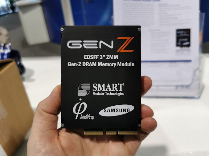 Spotted at Supercomputing 2019: A 256 GB Gen-Z Memory Module