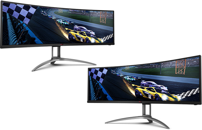 ECRAN AOC 49'' AG493UCX2 1MS 165HZ SUPER WIDE 5K CURVED - Alger Algeria