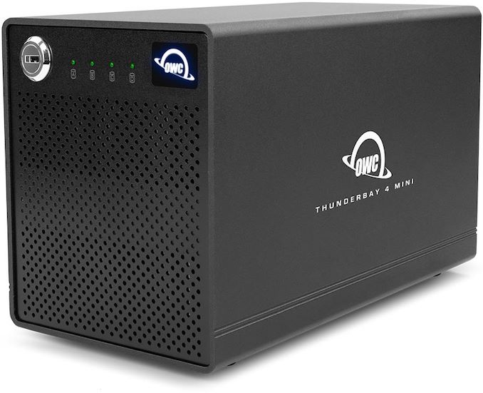 owc thunderbay 4 softraid 5 thunderbolt 20tb drive