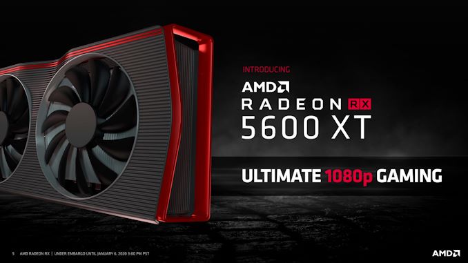 AMD Announces Radeon RX 5600 Series A Lighter Navi To Rule