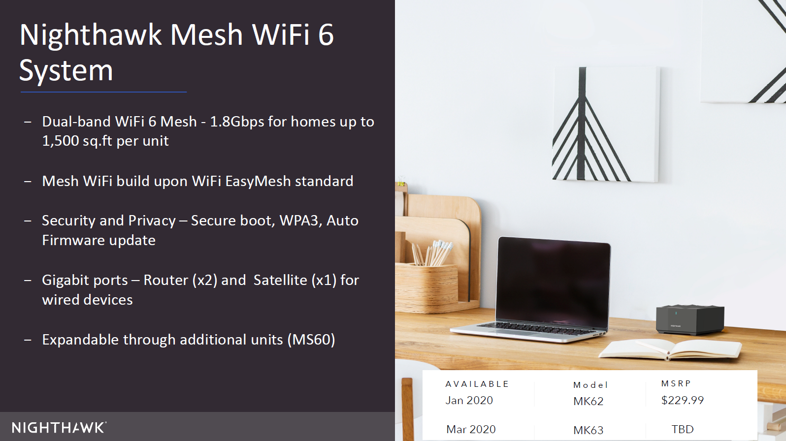 netgear mesh router wifi 6