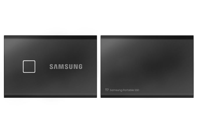 Samsung Launches Portable SSD T7 Touch with Fingerprint Security